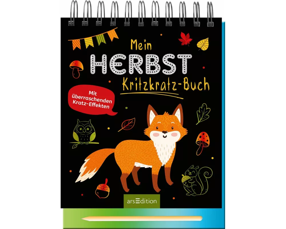 Mein Herbst-Kritzkratz-Buch