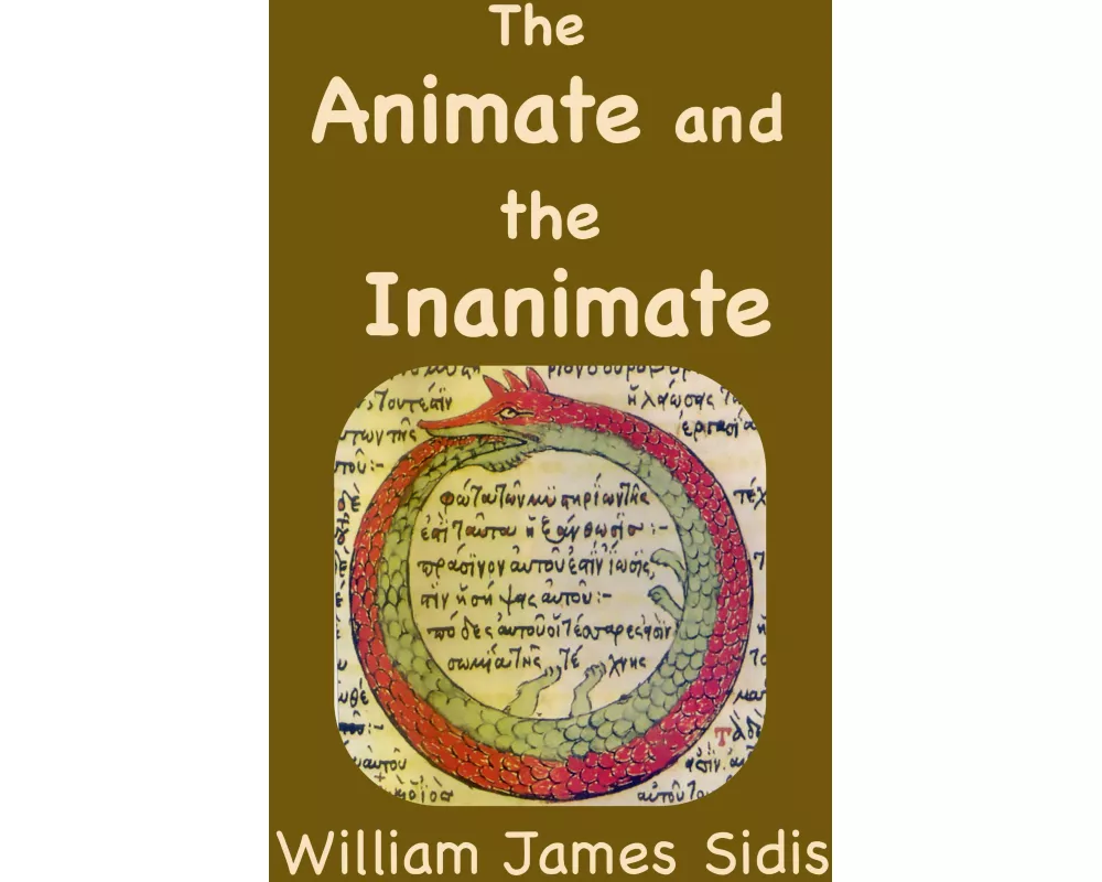 The Animate and the Inanimate