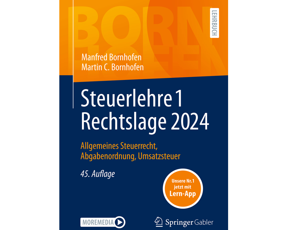 Steuerlehre 1 Rechtslage 2024