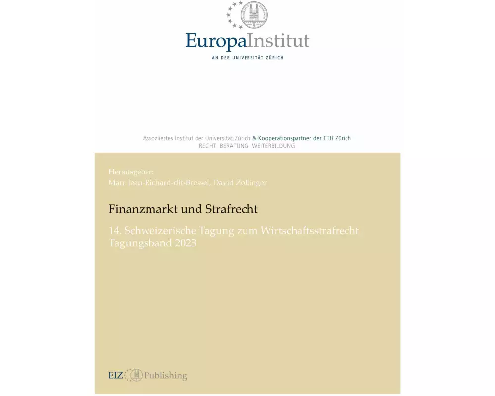 Finanzmarkt und Strafrecht