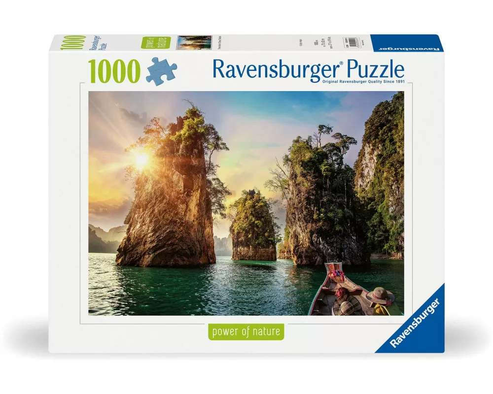 Erwachsenenpuzzle 1000 Teile - Drei Felsen in Cheow, Thailand