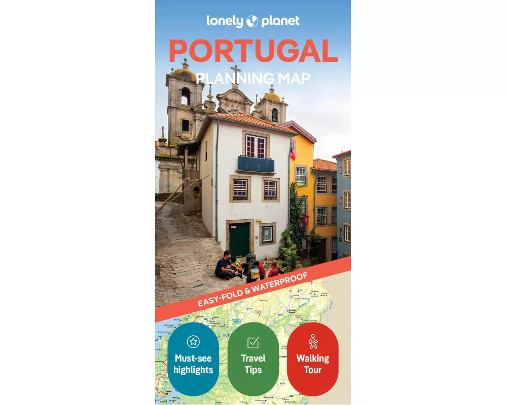 Lonely Planet Portugal Planning Map