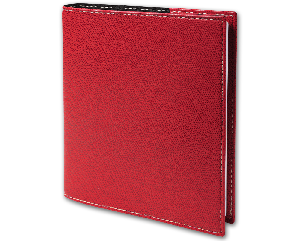 QUO-VADIS Agenda Club Executif 2026 014078Q 1W/2S rot DE 16x16cm