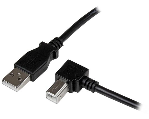 StarTech.com 3m USB 2.0 A to Right Angle B Cable
