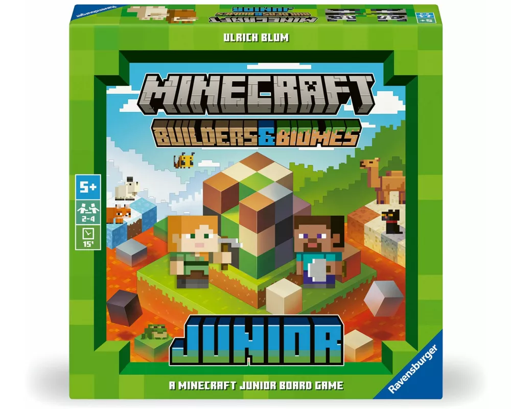 Minecraft Builders & Biomes Junior - Kinderspiel ab 5 Jahre