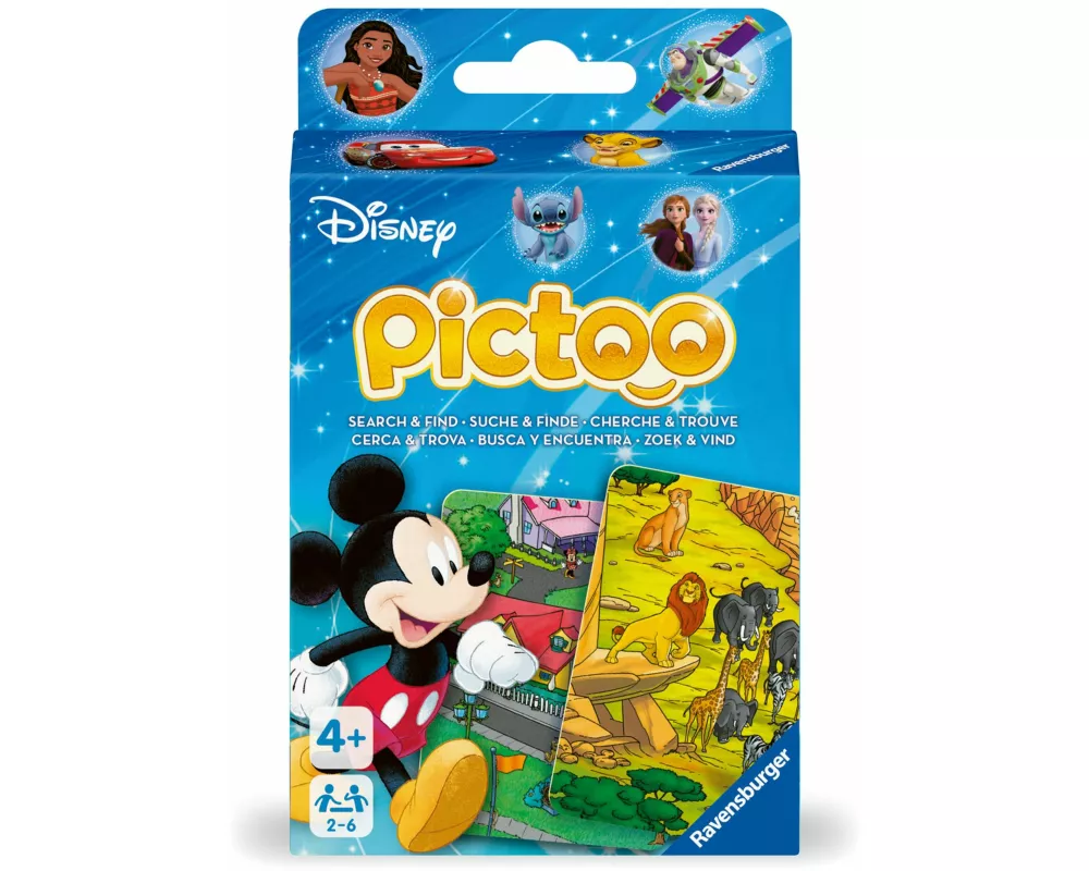 Pictoo Disney - Kartenspiel ab 4 Jahre