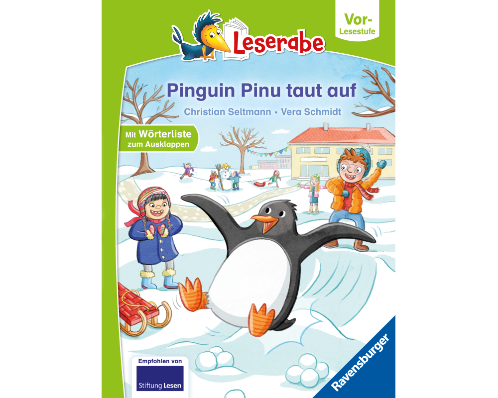 Leserabe Vor-Lesestufe - Pinguin Pinu taut auf