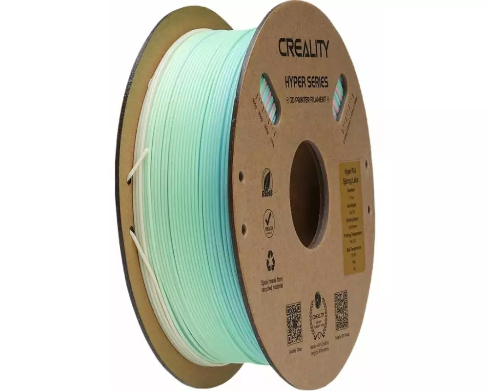 Creality Filament PLA Hyper, Regenbogen Frühlingssee, 1.75 mm, 1 kg
