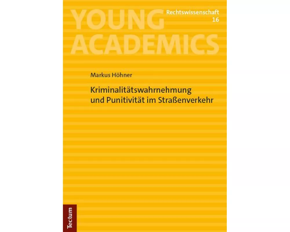 Kriminalitätswahrnehmung und Punitivität im Straßenverkehr