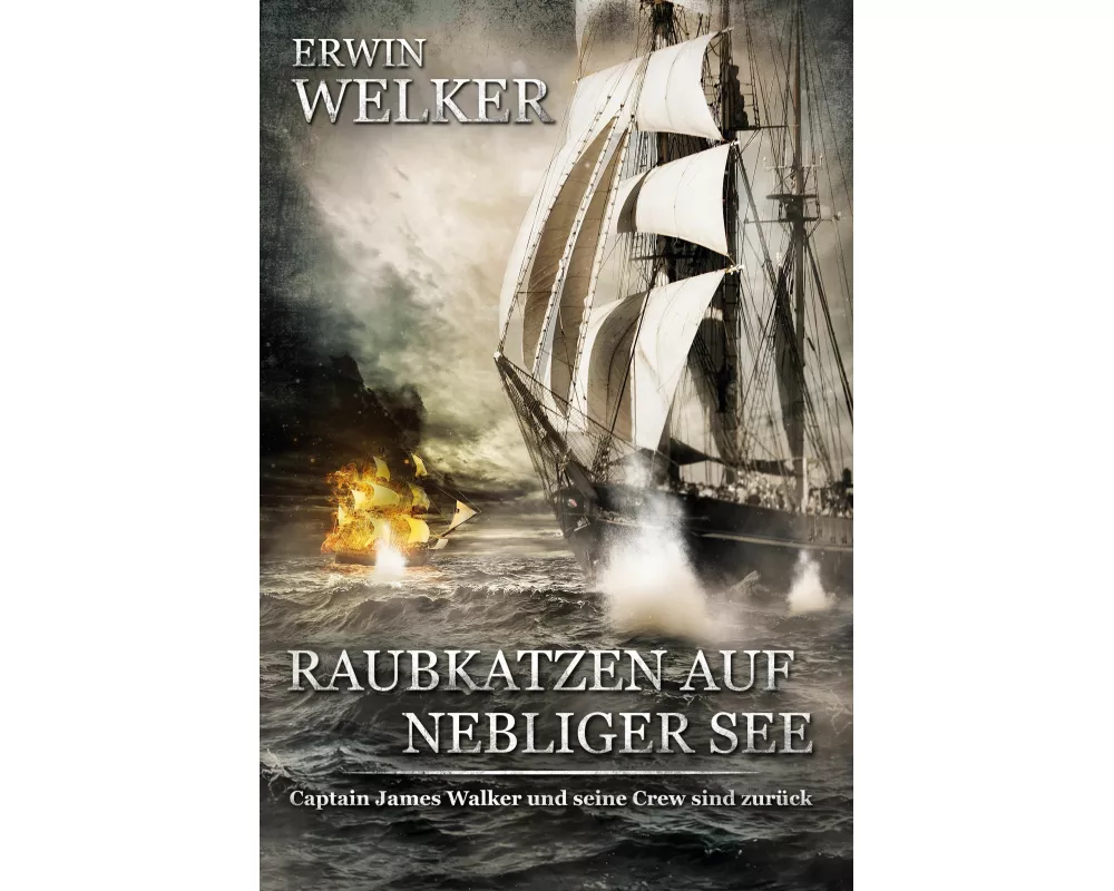 Raubkatzen auf nebliger See