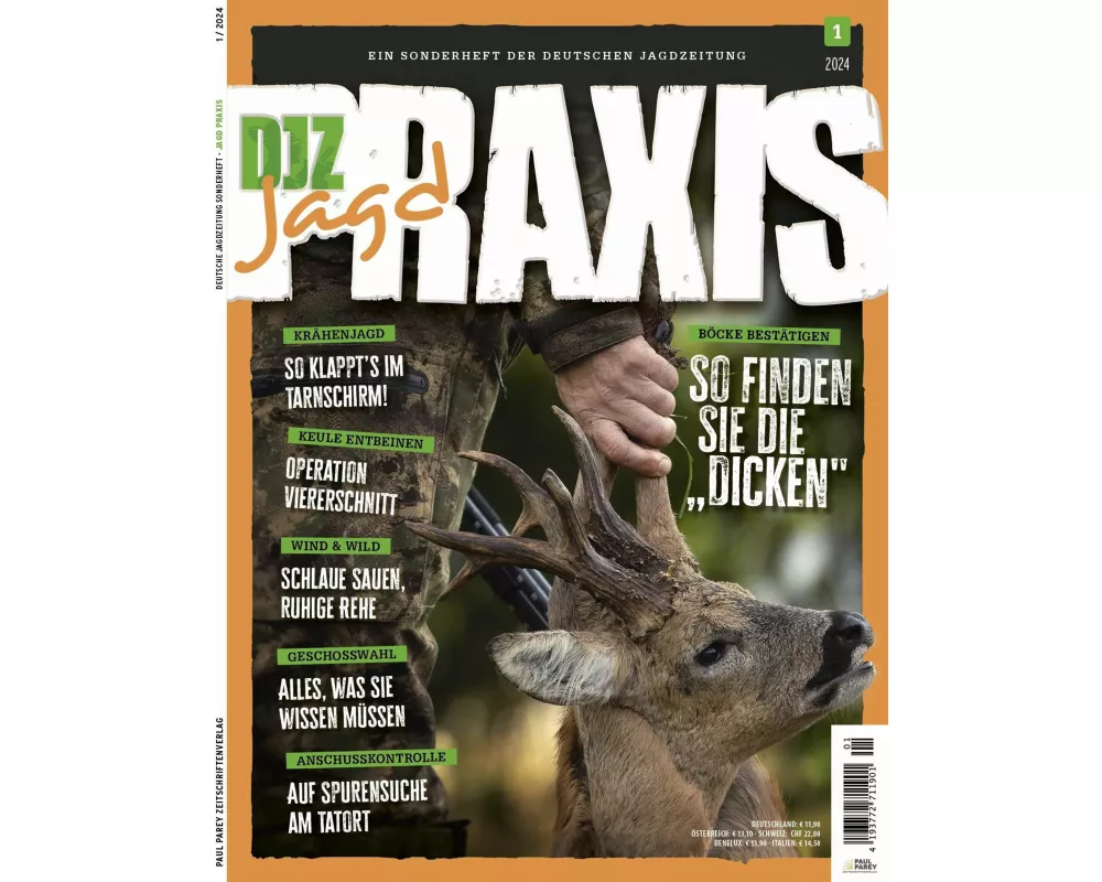 DJZ Edition: Sonderheft Jagd Praxis Ausgabe 1/2024