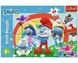 Maxi Puzzle - Schlümpfe