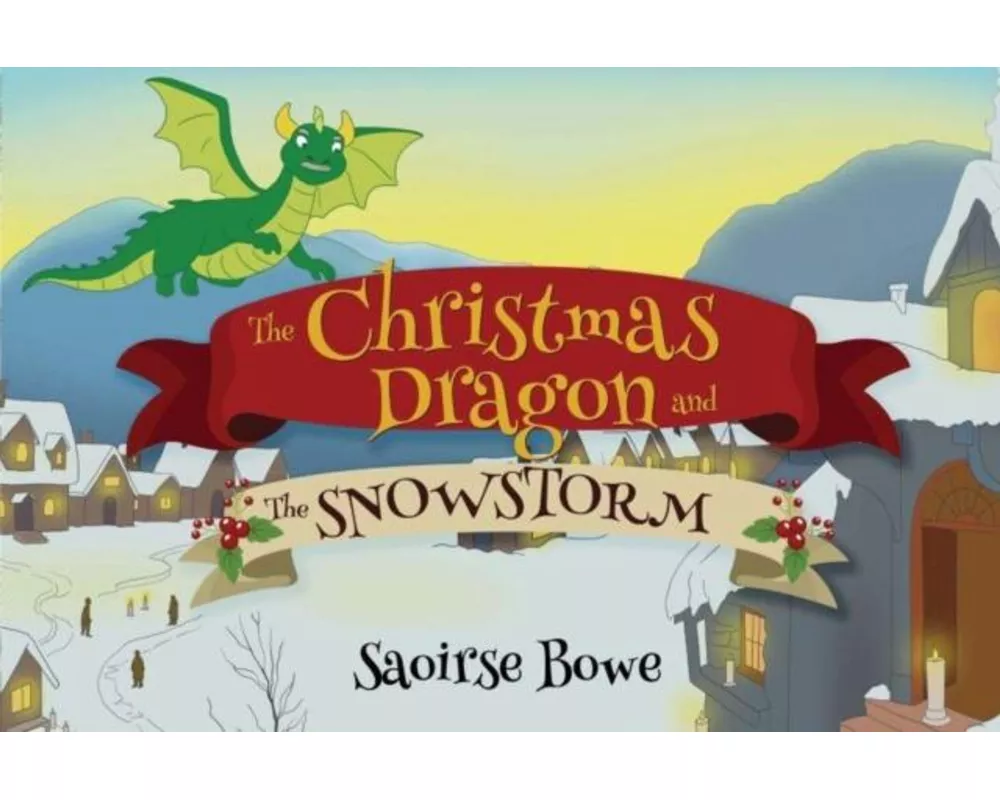 The christmas dragon and the snowstorm