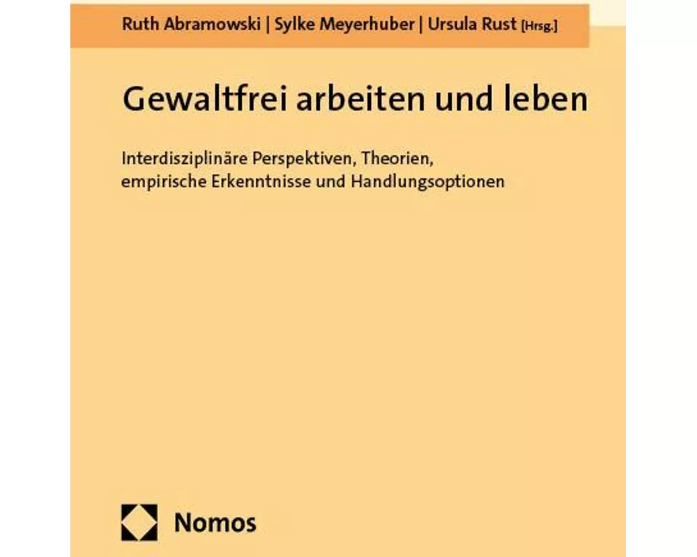 Gewaltfrei arbeiten und leben