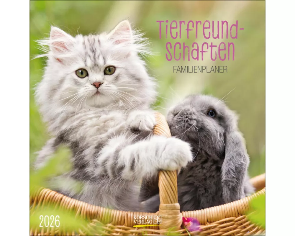 Tierfreundschaften - Familientimer 2026