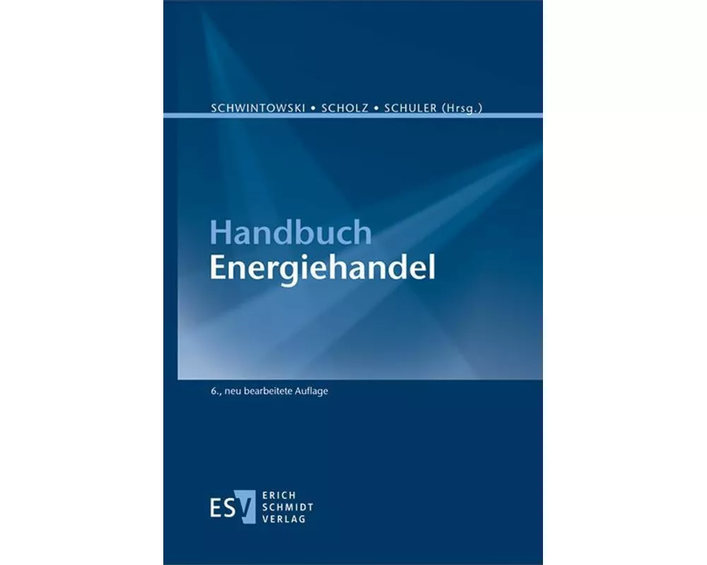 Handbuch Energiehandel
