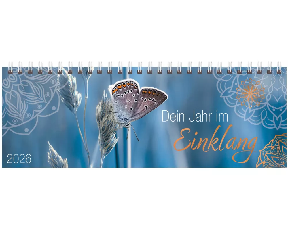 Tischquerkalender Dein Jahr im Einklang 2026