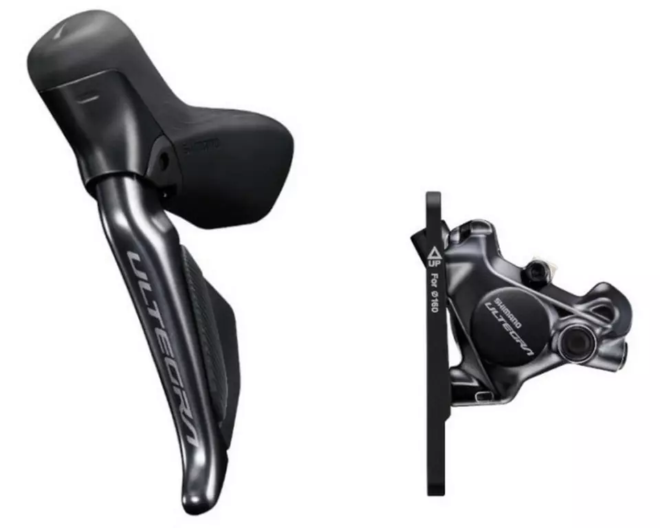 Shimano Scheibenbremse Set Ultegra BR-R8170 mit ST-R8170 Di2 vorne