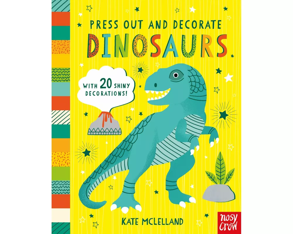 Press Out and Decorate: Dinosaurs