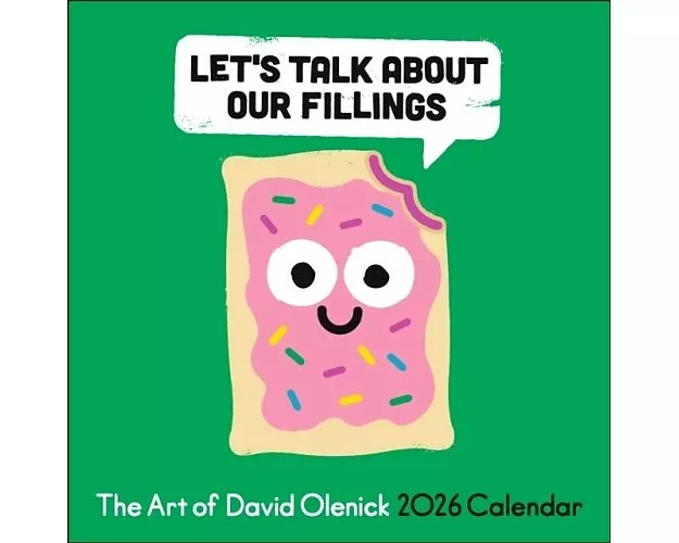 The Art of David Olenick 2026 Wall Calendar