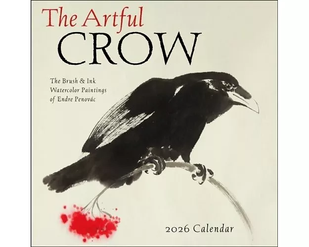 The Artful Crow 2026 Wall Calendar
