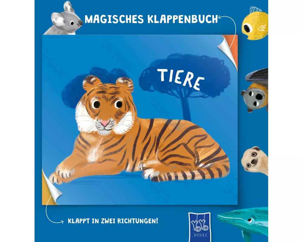 Magisches Klappenbuch - Tiere