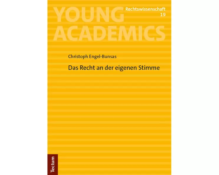 Das Recht an der eigenen Stimme