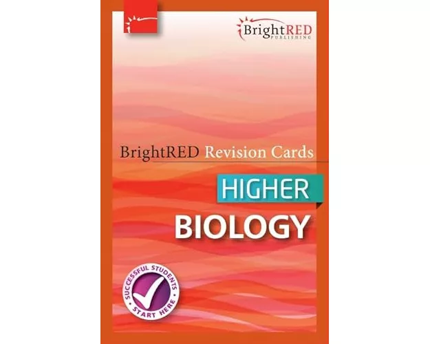 BrightRED Revision Cards - Higher Biology
