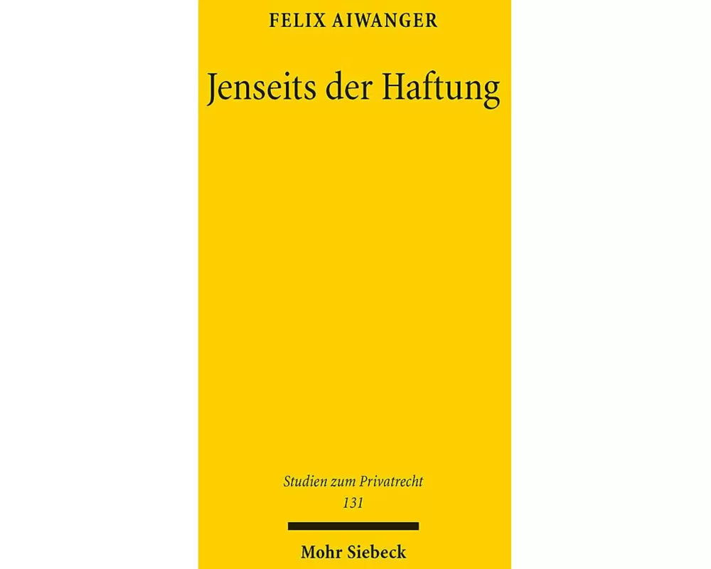 Jenseits der Haftung