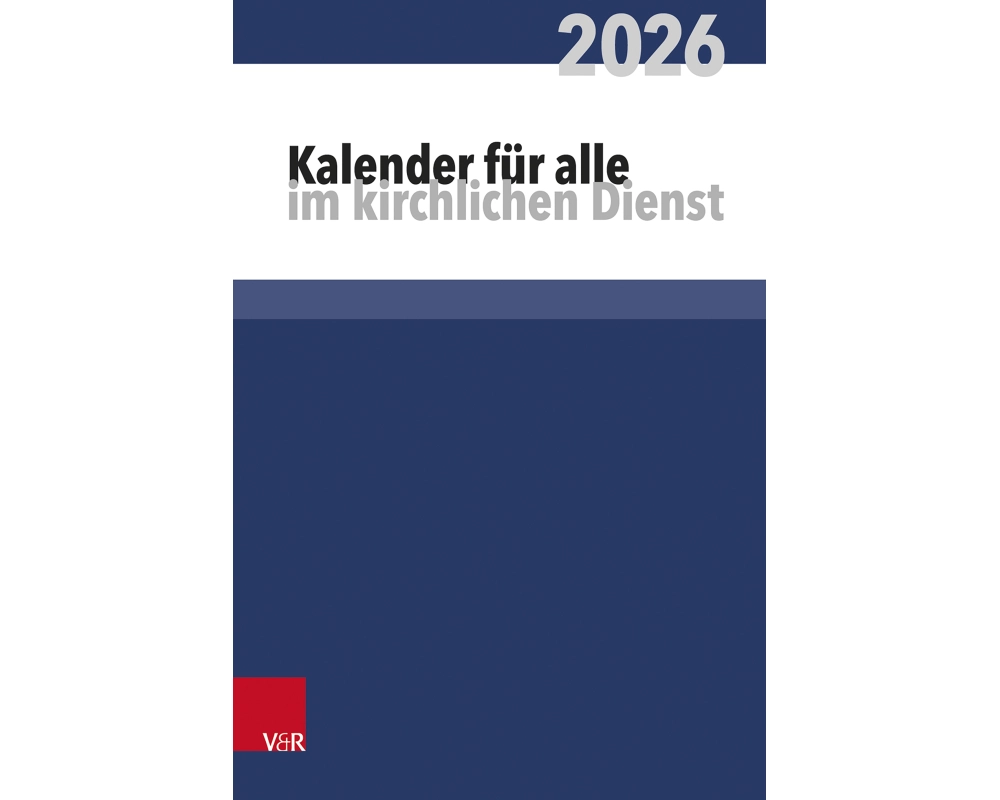Kalender für alle im kirchlichen Dienst