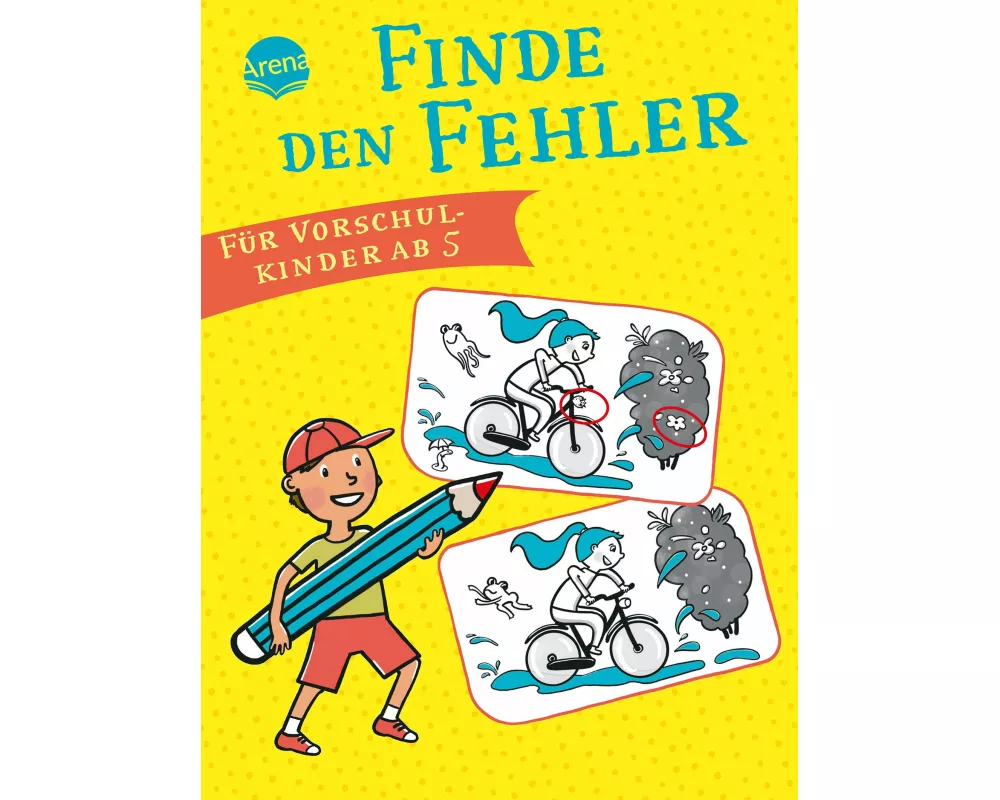 Finde den Fehler für Vorschulkinder ab 5
