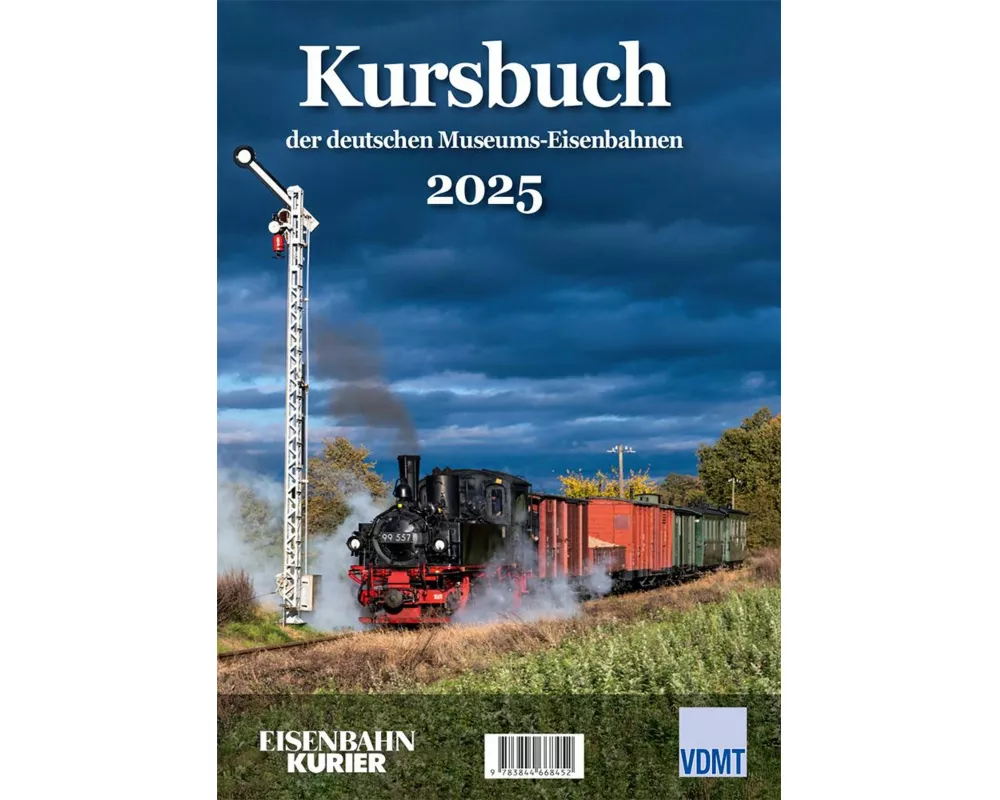 Kursbuch der deutschen Museums-Eisenbahnen - 2025