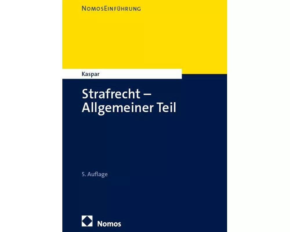 Strafrecht - Allgemeiner Teil
