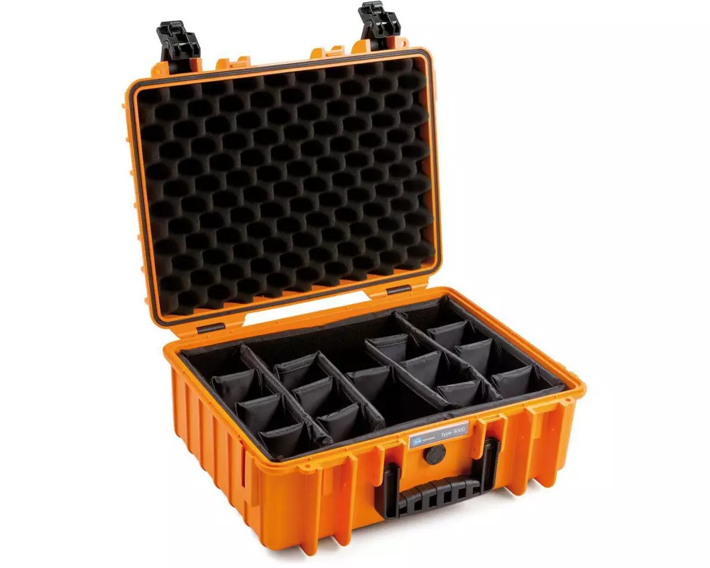B&W Outdoor-Koffer Typ 5000 RPD Orange