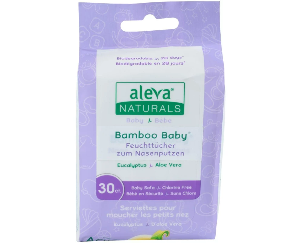 Aleva Naturals Feuchttücher Zum Naseputzen 30 Stück