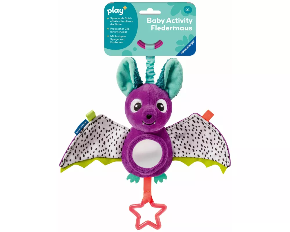 Play+ Baby Activity-Fledermaus - ab 0 Monate