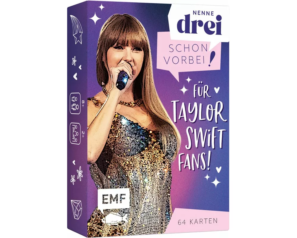 Kartenspiel: Nenne drei – schon vorbei! ... für Taylor Swift-Fans!