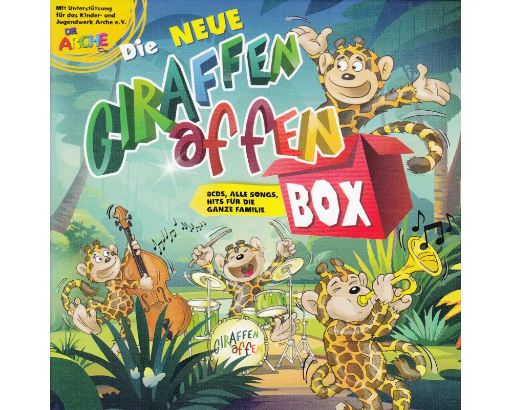Die neue Giraffenaffen Box (Ltd. 8CD Box)