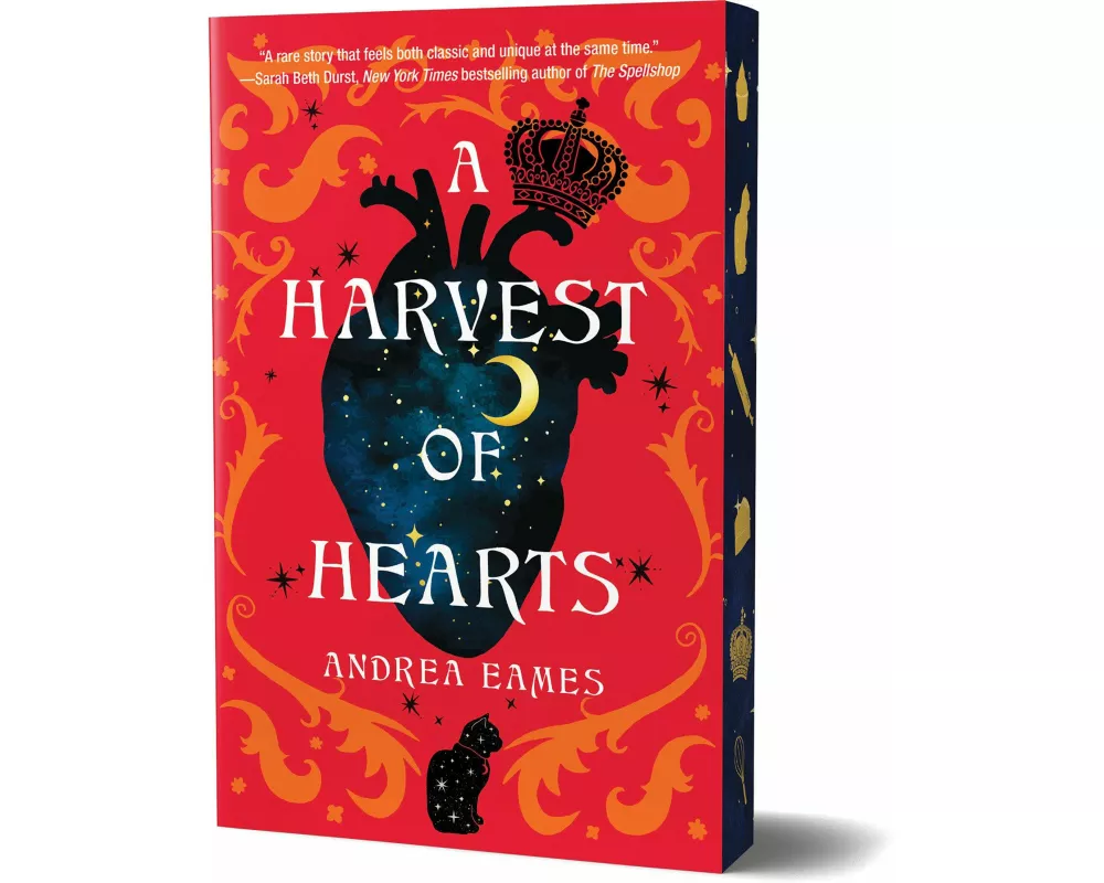A Harvest of Hearts: Deluxe Stenciled Edges
