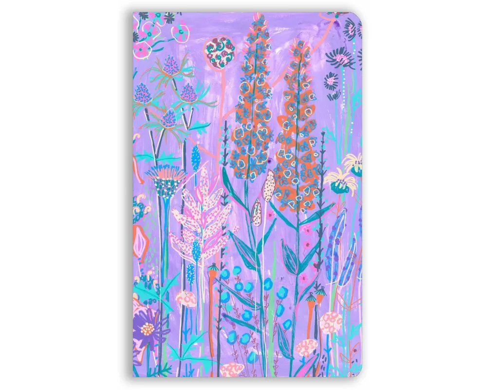 Lucy Innes Williams: Purple Garden House (Soft Touch Journal)