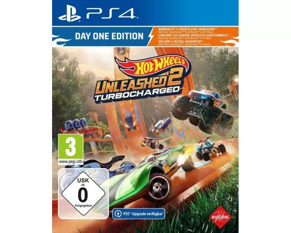Hot Wheels Unleashed 2 Turbocharged Day One Edition (PlayStation PS4)