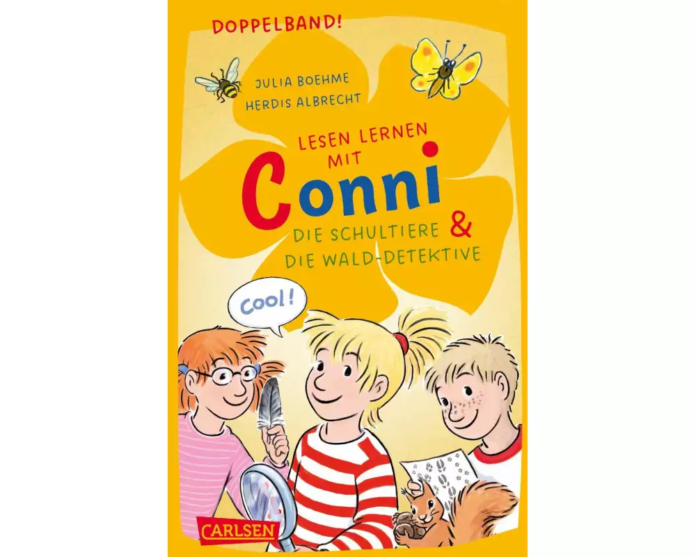Lesen lernen mit Conni: Doppelband. Enthält die Bände: Conni und die Schultiere / Conni und die Wald-Detektive
