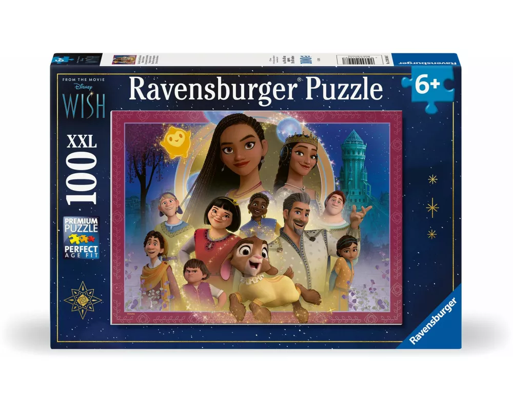 Kinderpuzzle 100 XXL Teile - Disney Wish - Das Reich der Wünsche