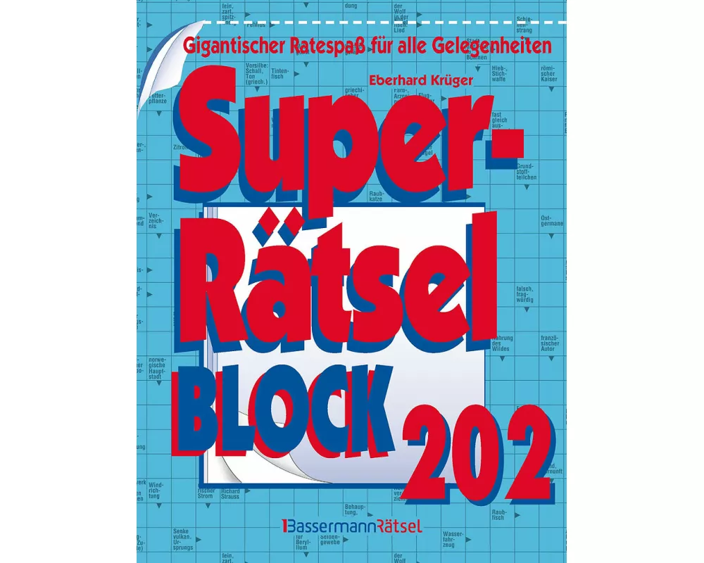 Superrätselblock 202 (5 Exemplare à 4,99 €)
