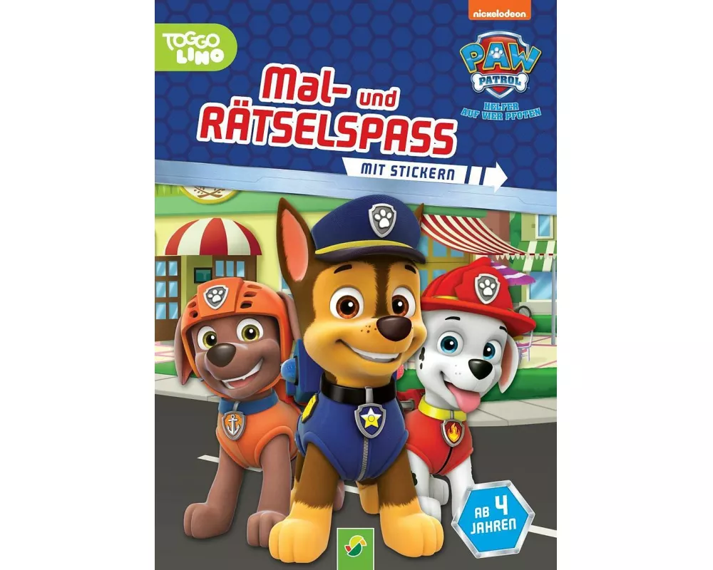 Paw Patrol Mal- und Rätselspaß