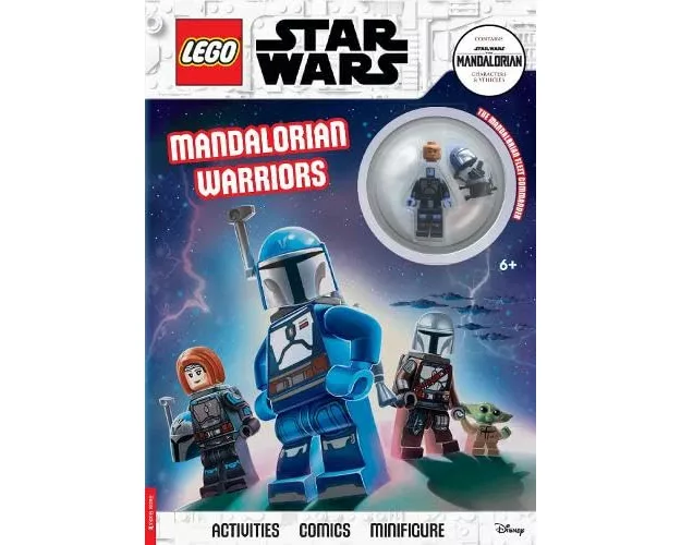 LEGO Star Wars™: Mandalorian Warriors Activity Book (with Mandalorian Fleet Commander LEGO minifigure)