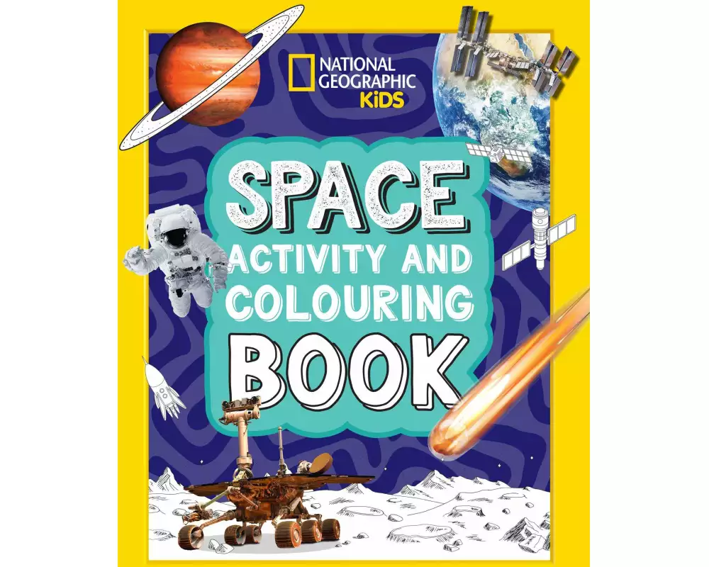 Space Activity and Colouring Book