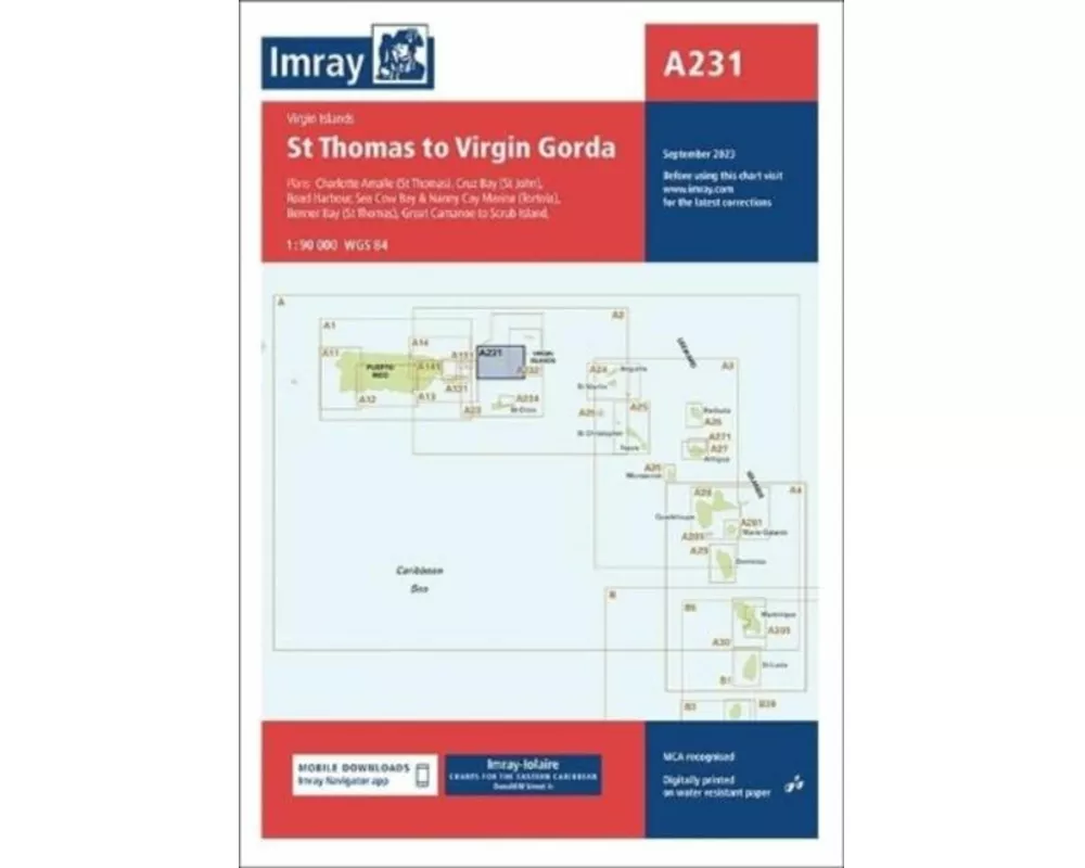 Imray Chart A231