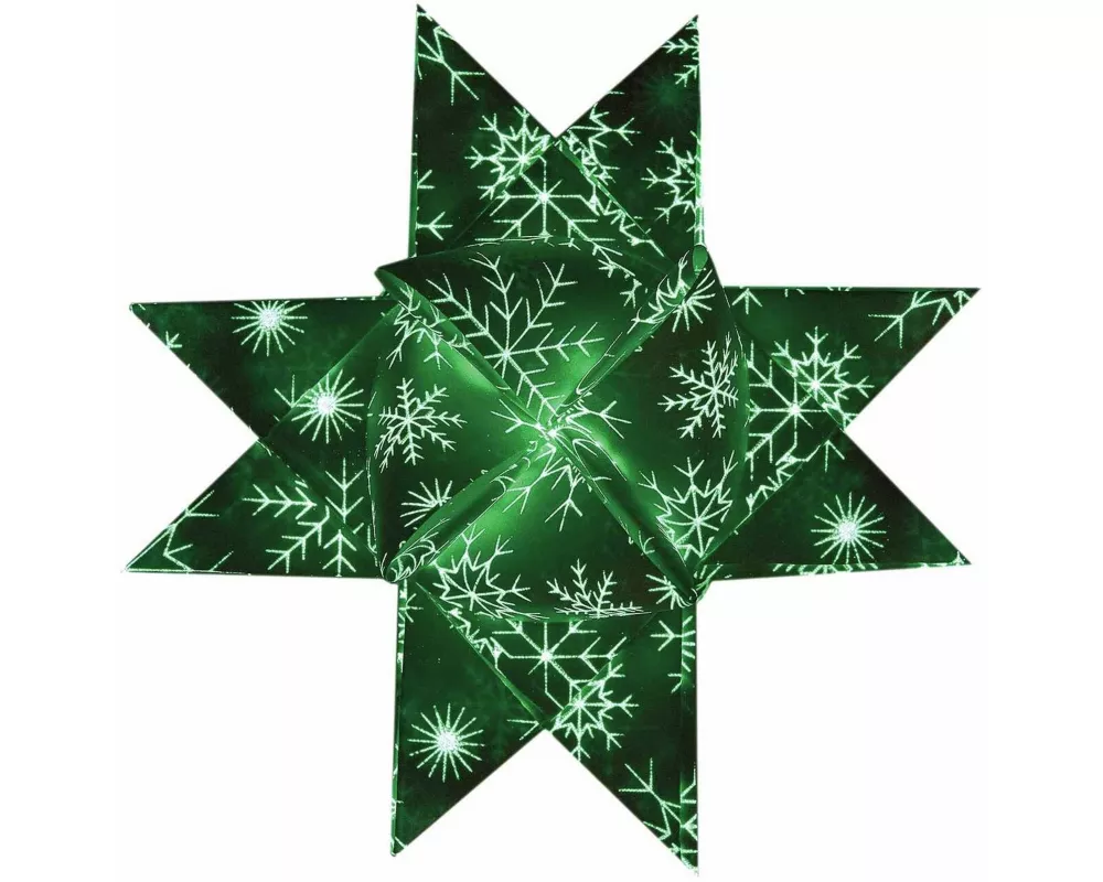 Fröbelsterne nachtleuchtend, Eiskristalle FSC MIX