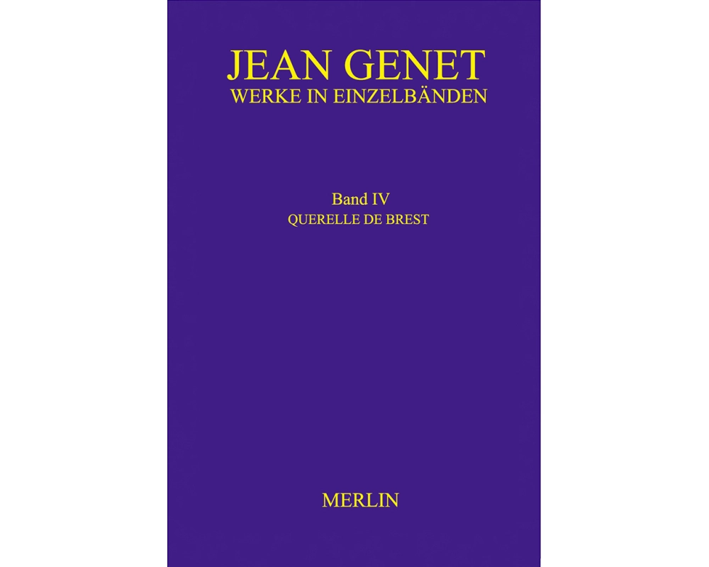 Werkausgabe / Werke in Einzelbänden - Querelle de Brest